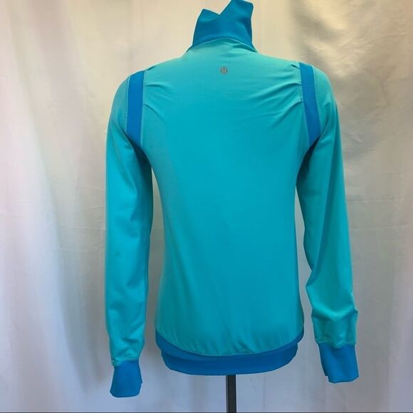 Lululemon blue reversible raja zip up jacket - Picture 4 of 13
